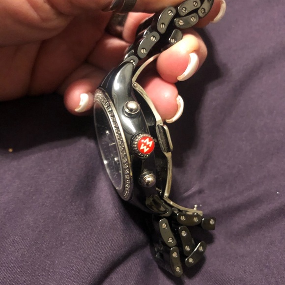 Black Michele watch main image 10